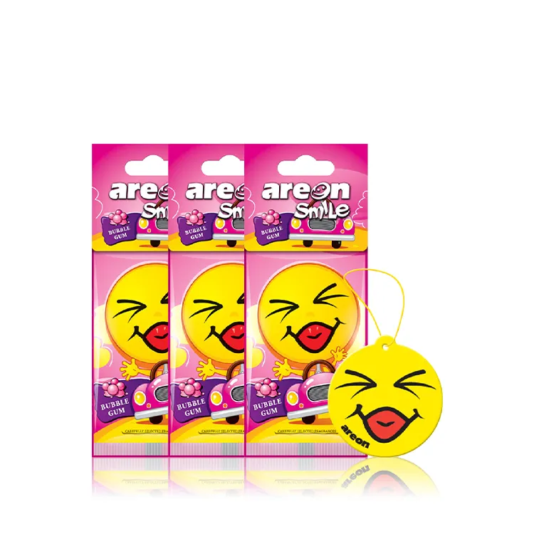Ảnh Lá thơm treo xe ô tô AREON Smile - Nhập khẩu Bulgaria 3