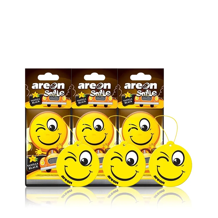 Ảnh Lá thơm treo xe ô tô AREON Smile - Nhập khẩu Bulgaria 4