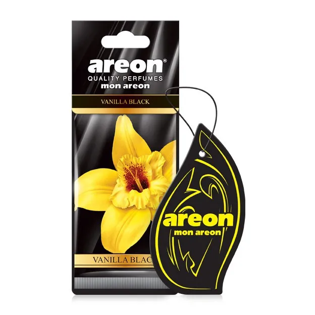 Ảnh Lá thơm treo xe ô tô Areon Mon Vanilla Black 1