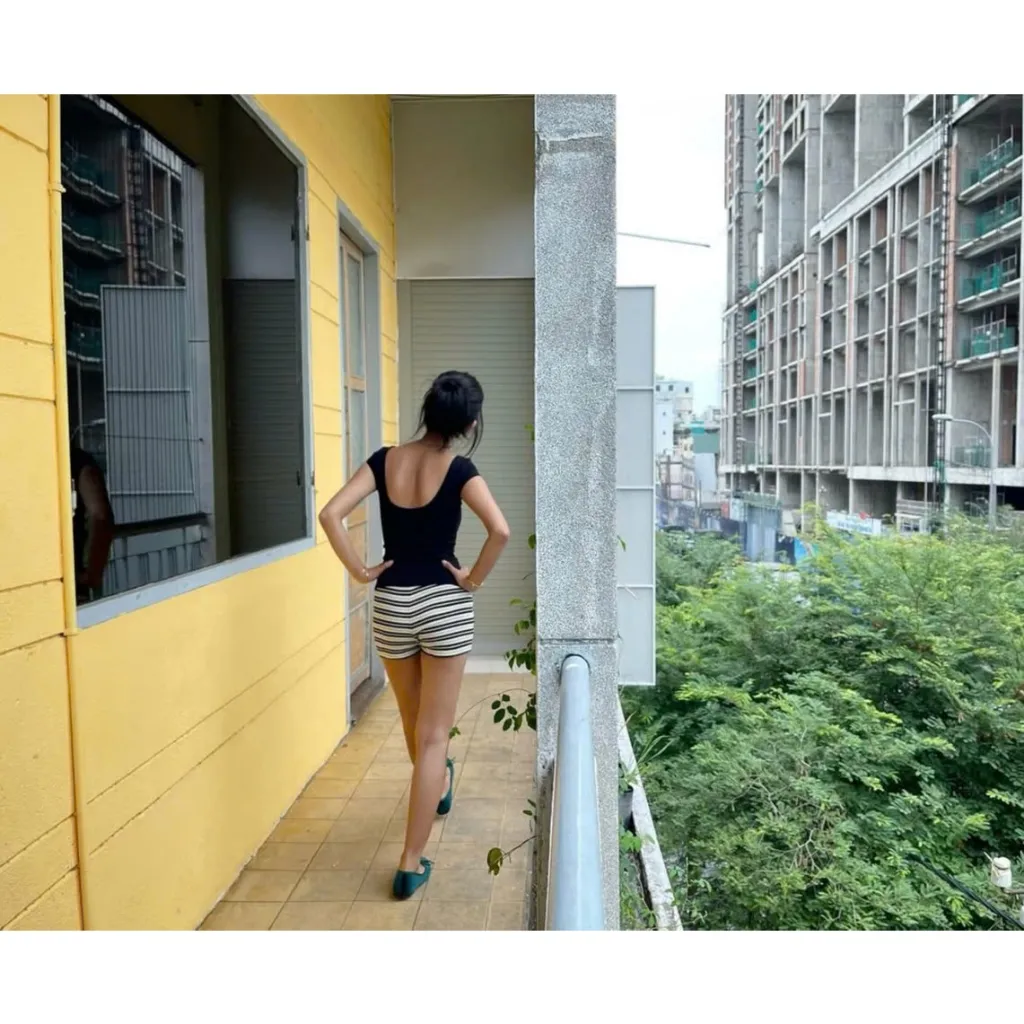 Ảnh làminapparel - CURVED V-NECK TOP 3
