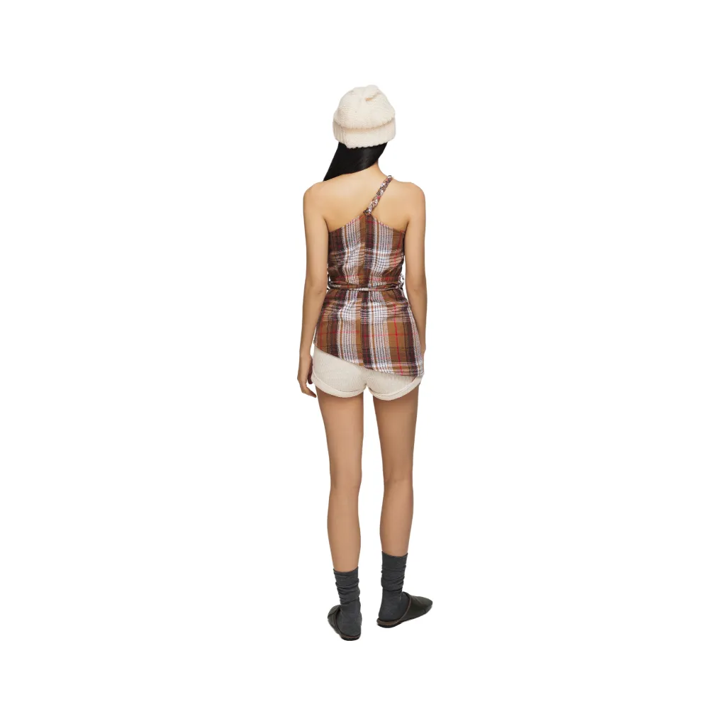 Ảnh làminapparel - FLANNEL BRAID DETAIL TOP 1