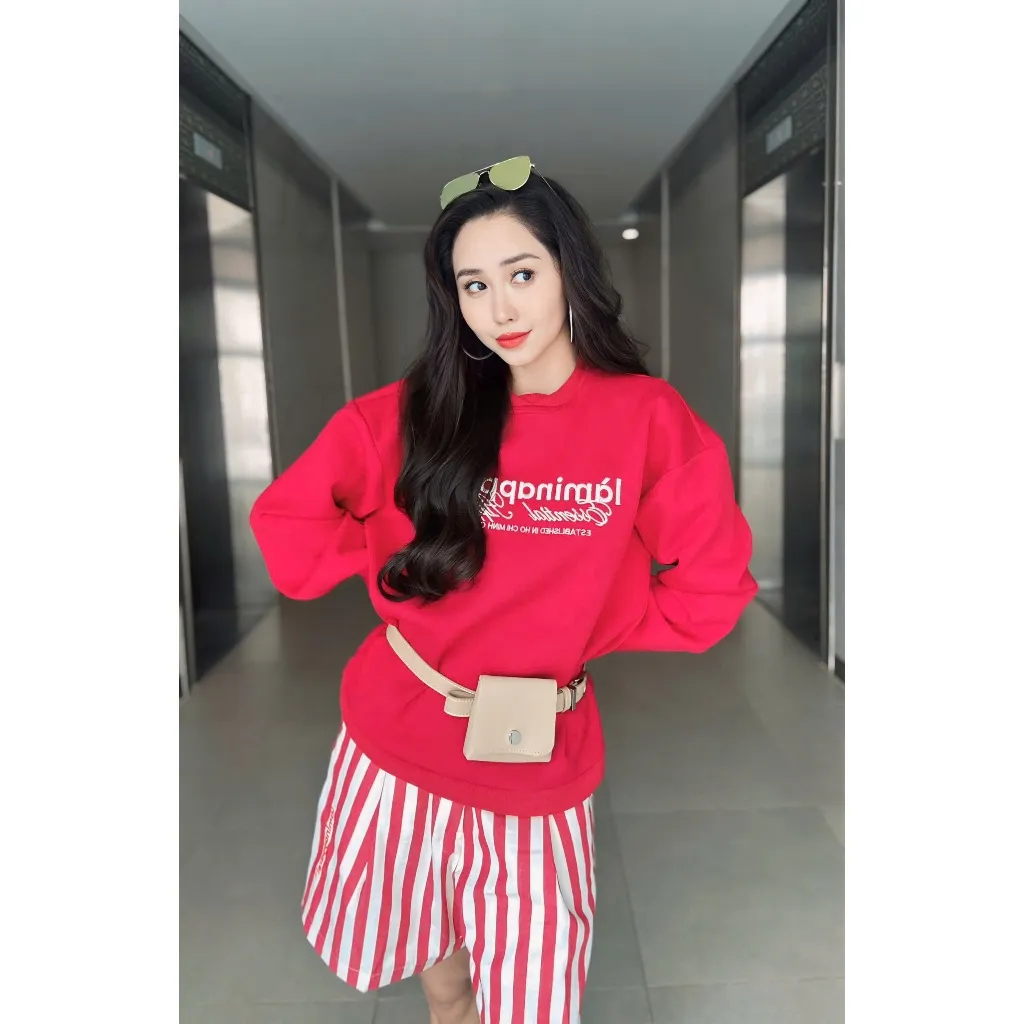 Ảnh làminapparel - STRIPED PLEATED SHORTS 2