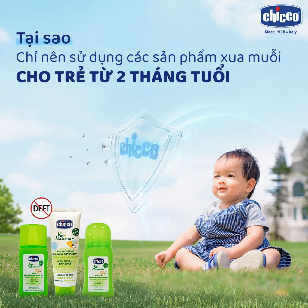 Ảnh Lăn đa năng xua muỗi Chicco 60ml 3