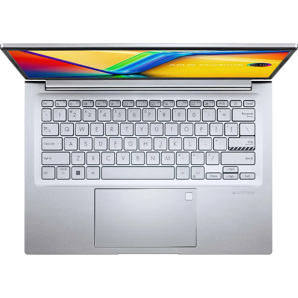 Ảnh Laptop Asus Vivobook 14 OLED A1405VA-KM095W i5-13500H | 16GB | 512GB | Intel Iris | 14" 2.8K  | Win 11 | Bạc 2