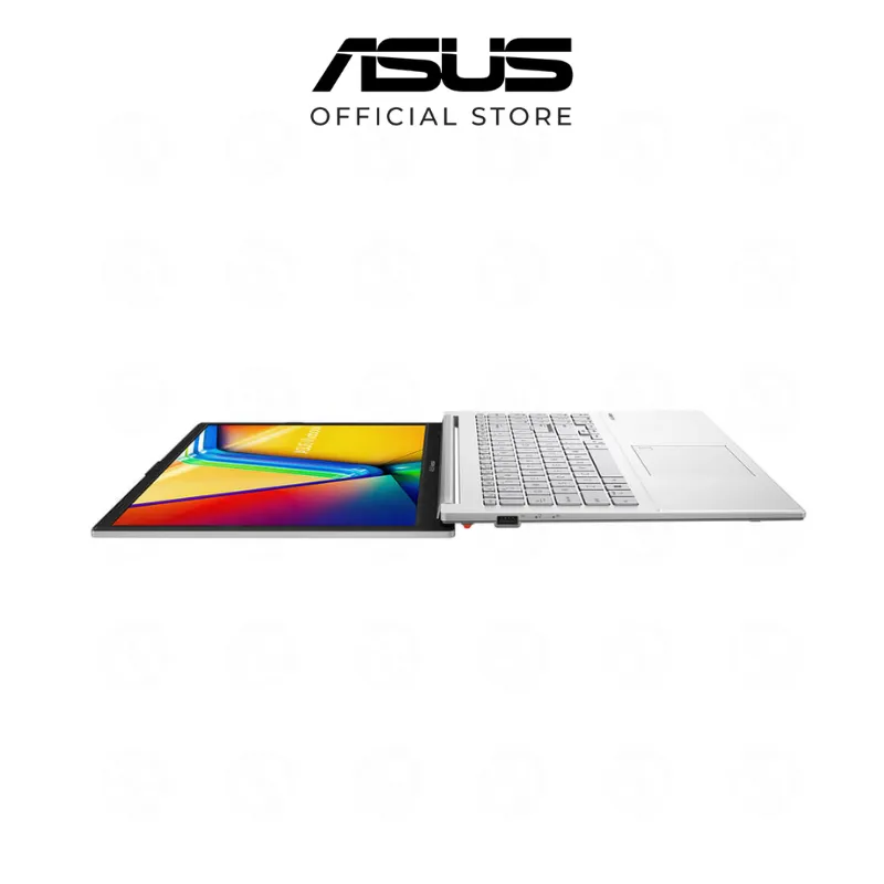 Ảnh Laptop Asus Vivobook Go 15 E1504FA-NJ454W Ryzen 5 7520U | 16GB | 512GB | 15.6" FHD | AMD Radeon | Win 11 Bạc BH 24 Tháng 2