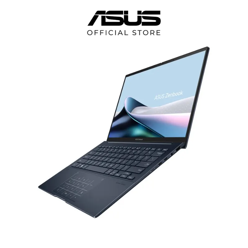Ảnh Laptop Asus Zenbook 14 OLED UX3405MA-PP151W Ultra 5 125H | 16GB 512GB | Intel Arc 14" 3K 120Hz Win 11 Xanh 2 NĂM BH 3