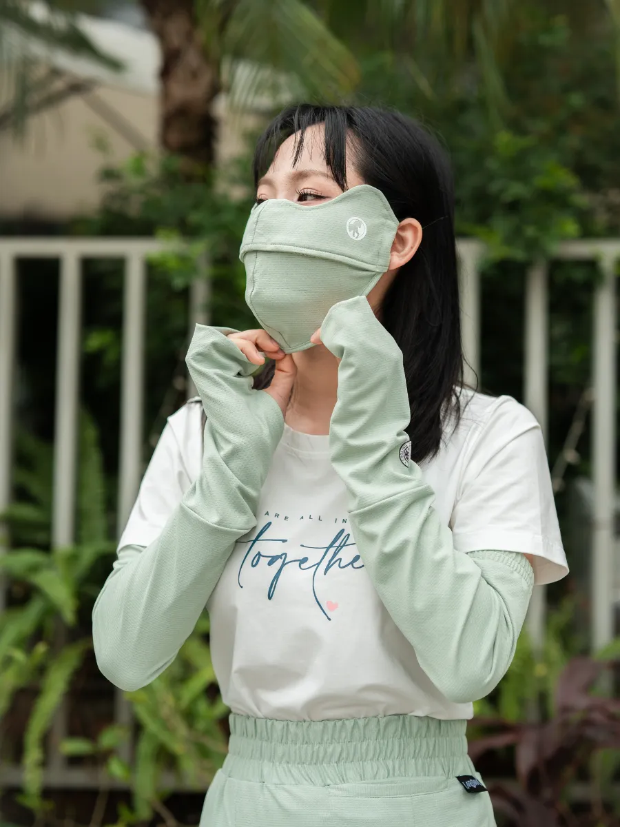 Ảnh LAROMA khẩu trang chống nắng 2 lớp UPF50+ | Làm mát | Vải thơm | Kháng khuẩn 4