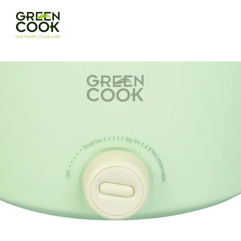 Ảnh Lẩu điện chống dính đa năng Green Cook GCEH234, dung tích 4L 1