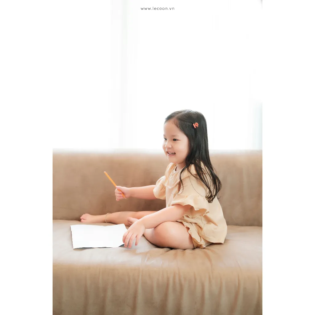 Ảnh LE COON | Bộ Đồ Áo Xòe | COOL | 3 tháng-3 tuổi 4