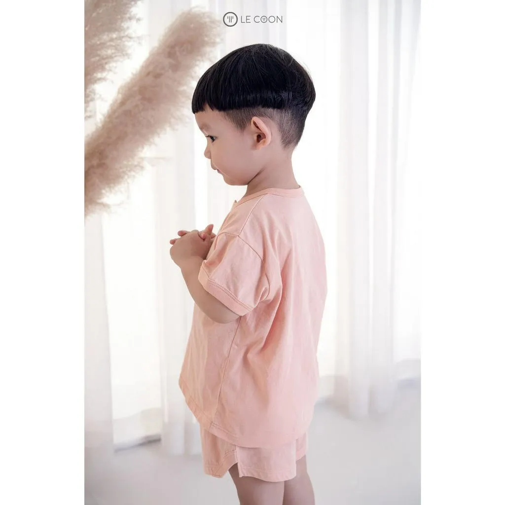 Ảnh LE COON | Bộ Đồ Cổ Chữ V Cộc Tay | COOL | 6 - 36 tháng 4