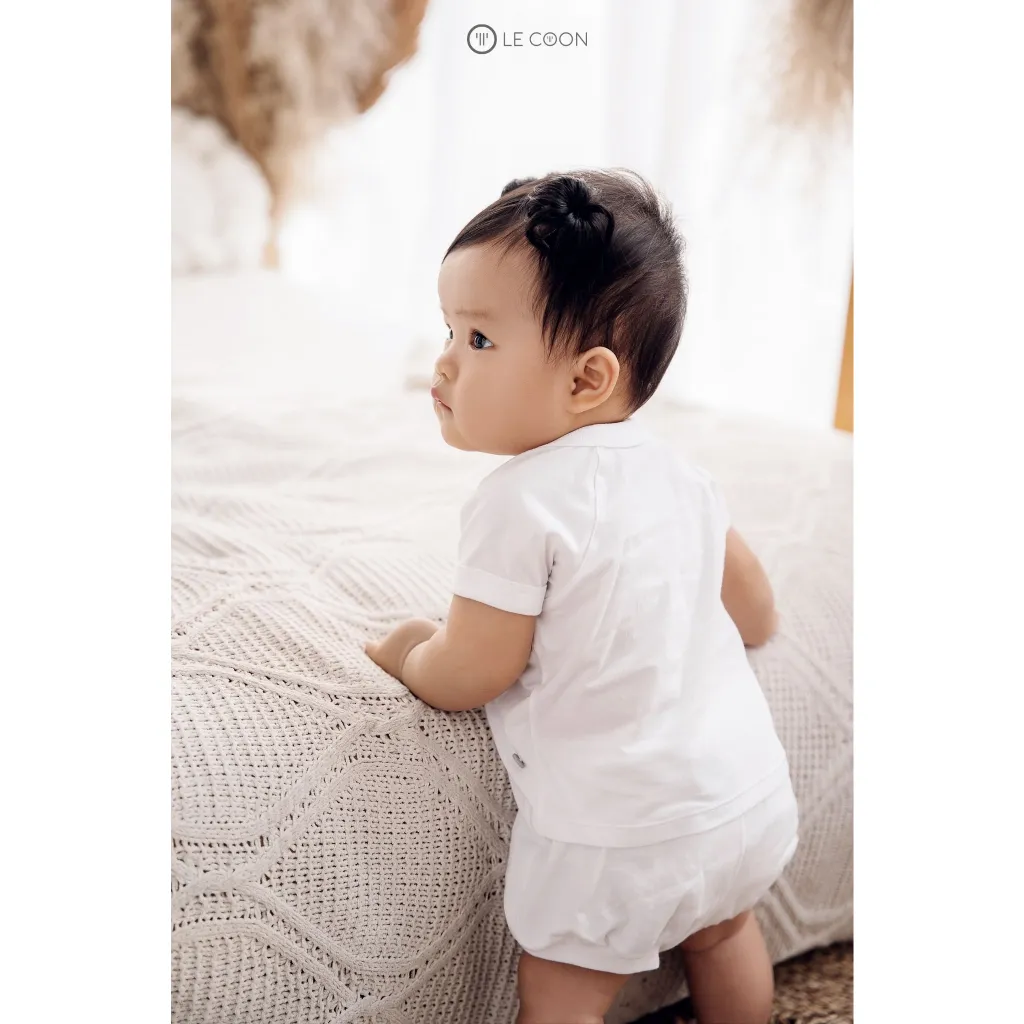 Ảnh LE COON | BỘ ĐỒ CÚC BẤM QUẦN BOM | COOL | 0 - 3 tuổi 3