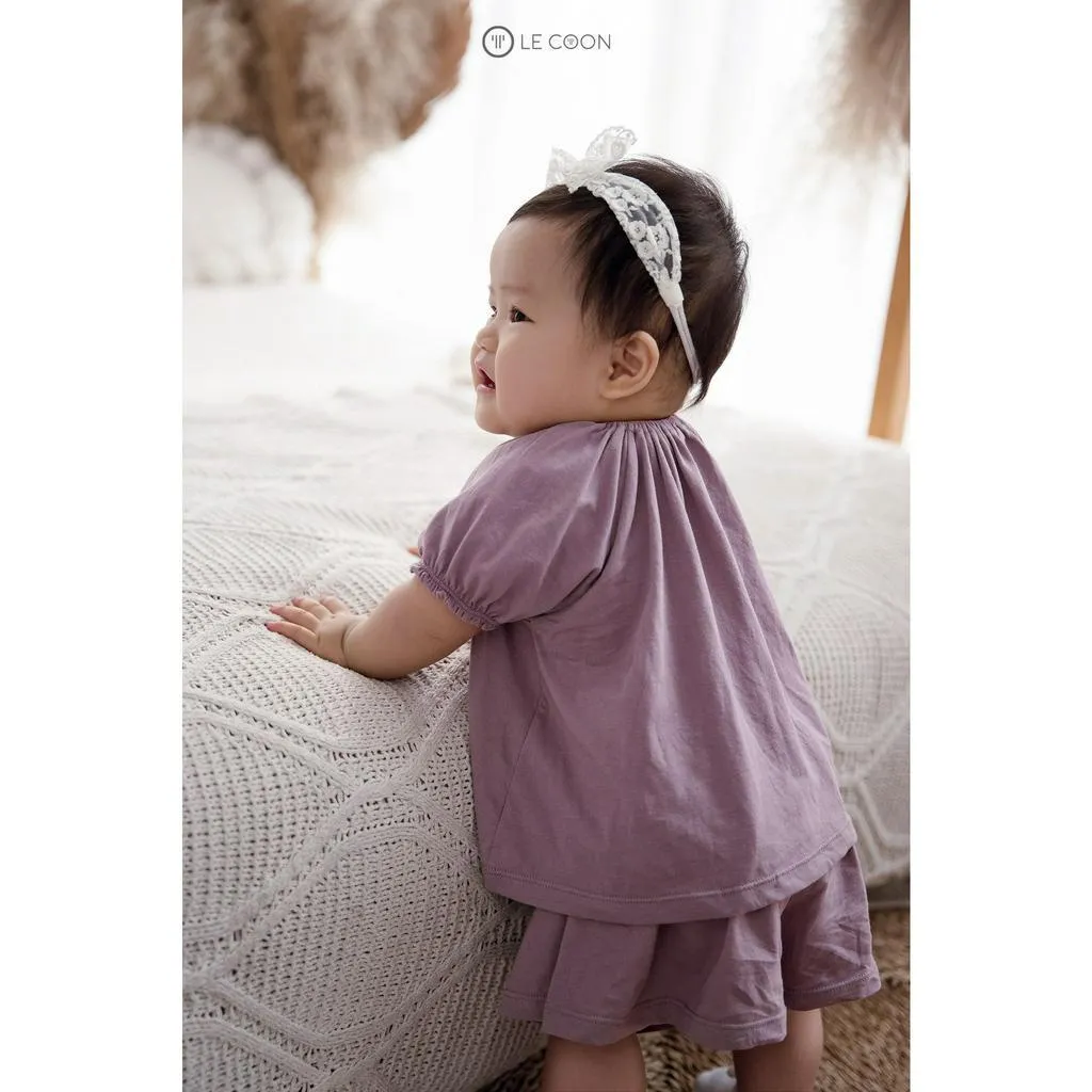 Ảnh LE COON | BỘ ĐỒ TAY BỒNG BÉ GÁI | COOL | 6 tháng-3 tuổi 4