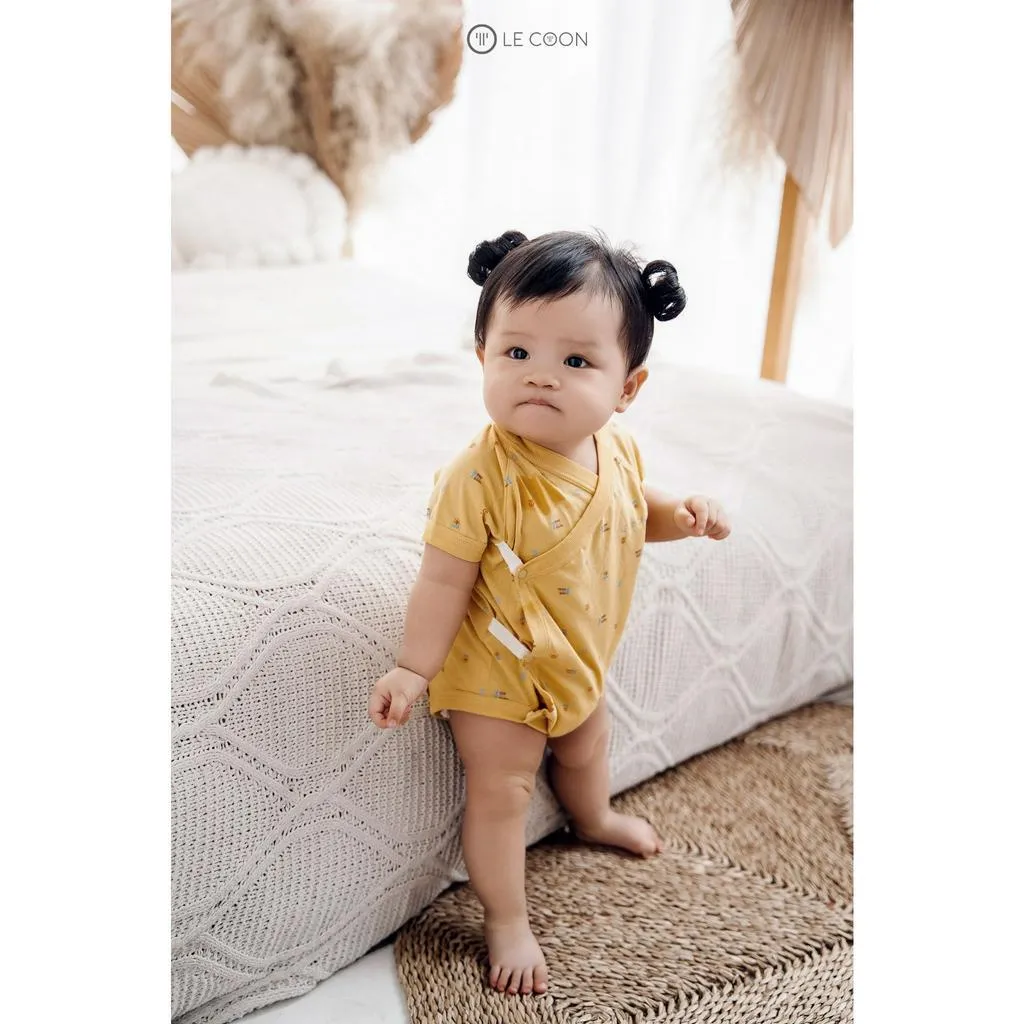 Ảnh LE COON | Bodysuit Cúc bấm cộc tay | COOL | 0 - 12 tháng 4