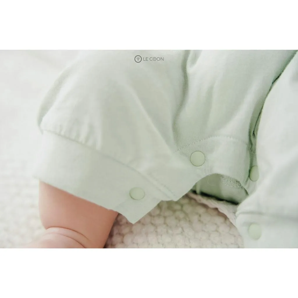 Ảnh LE COON | Romper Cổ Trụ Cúc Giữa | COOL | 3 -18 tháng 3