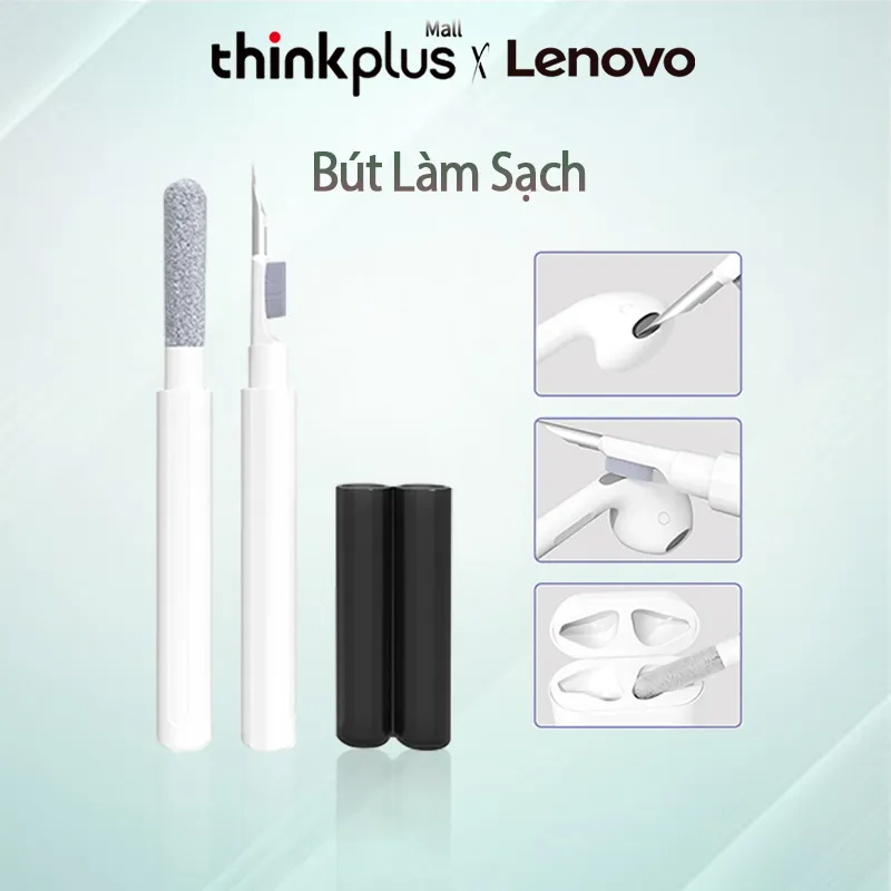 Ảnh Lenovo Bút làm sạch tai nghe thích hợp cho Airpods/ điện thoại/ máy tính 1