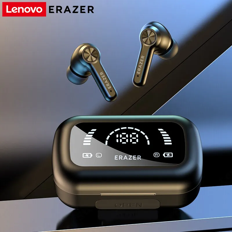 Ảnh Lenovo ERAZER XP11Tai nghe bluetooth không dây TWS  Nhét Tai Thiết kế gương Earphone Giảm Tiếng Ồn thanh nổi Hi-Fi Chờ Dài 1200mAh 2