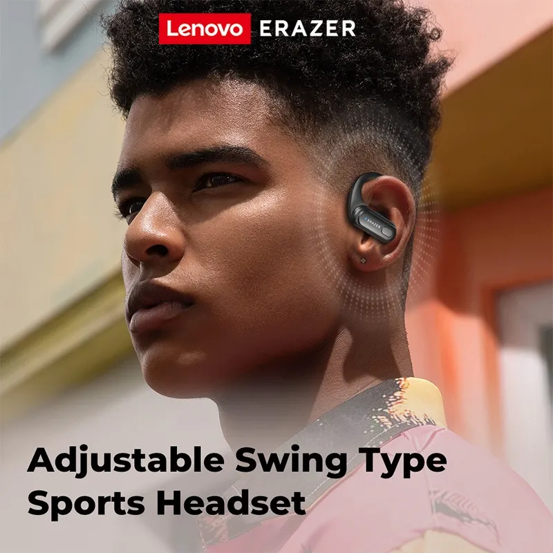 Ảnh Lenovo ERAZER XT60 Tai nghe thể thao không dây bluetooth V5.3 Hifi chống nước giảm tiếng ồn Chờ Dài Có Mic 4