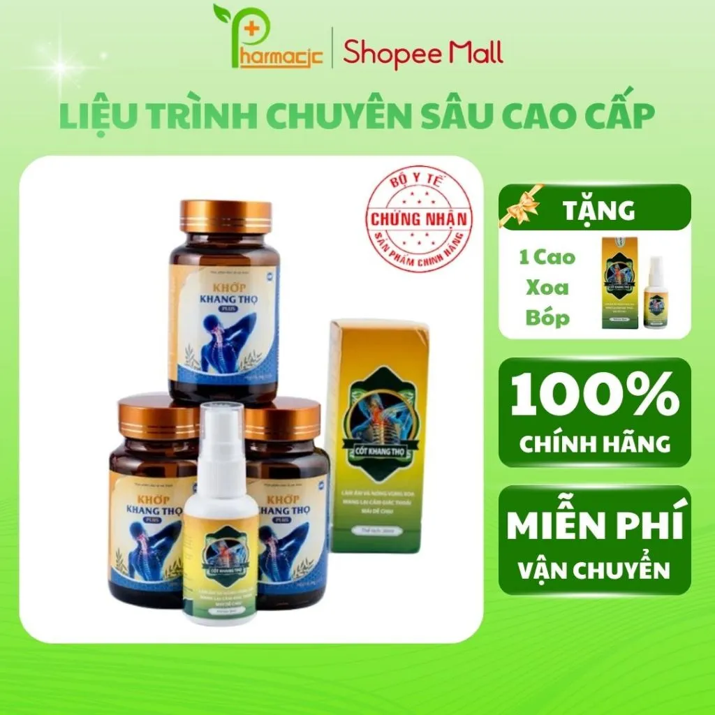 Ảnh Liệu Trình Chuyên Sâu Cao Cấp (3 Khang Thọ PLUS + 1 Xịt Khang Thọ) – Giải Pháp Đột Phá Mới 1