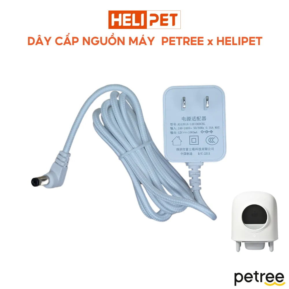 Ảnh [LINH KIỆN] Máy Dọn Vệ Sinh Tự Động Cho Mèo Petree x HeLiPet 2025 2