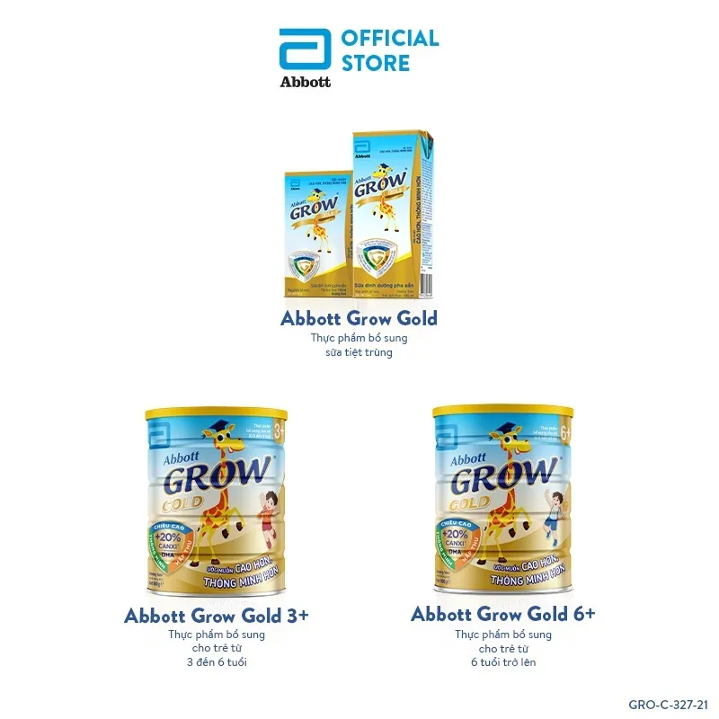 Ảnh [LIVE] Thùng 48 hộp Sữa nước Abbott Grow Gold 110ml/hộp 2