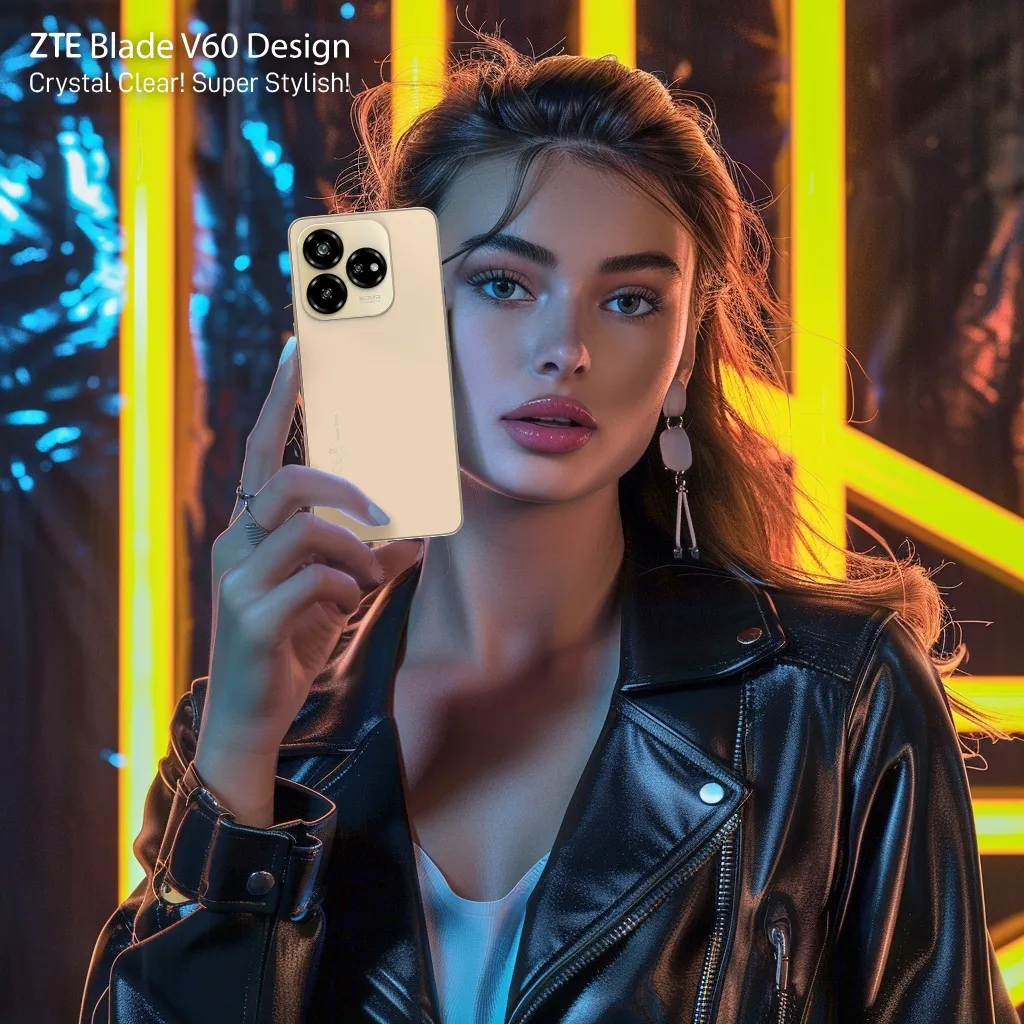 Ảnh [Livestream mã giảm 20%] Điện Thoại Nubia V60 Design | 16(6+10)GB/256GB | 6.6'' HD+ | Octa Core 1.6GHZ | 5000mAh 22.5W 4