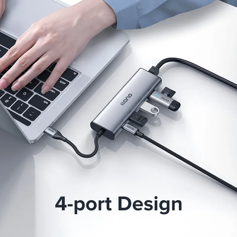 Ảnh Llano Bộ Chia 5 Cổng usb 3.0 2 Trong 1 Tiện Dụng 2