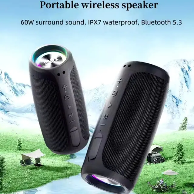 Ảnh Loa Bluetooth 5.3  di động SODLK T29 60W với cột âm thanh vòm HIFI và loa siêu trầm, Hỗ trợ Thẻ TF/USB Pin sử dụng 10h 3