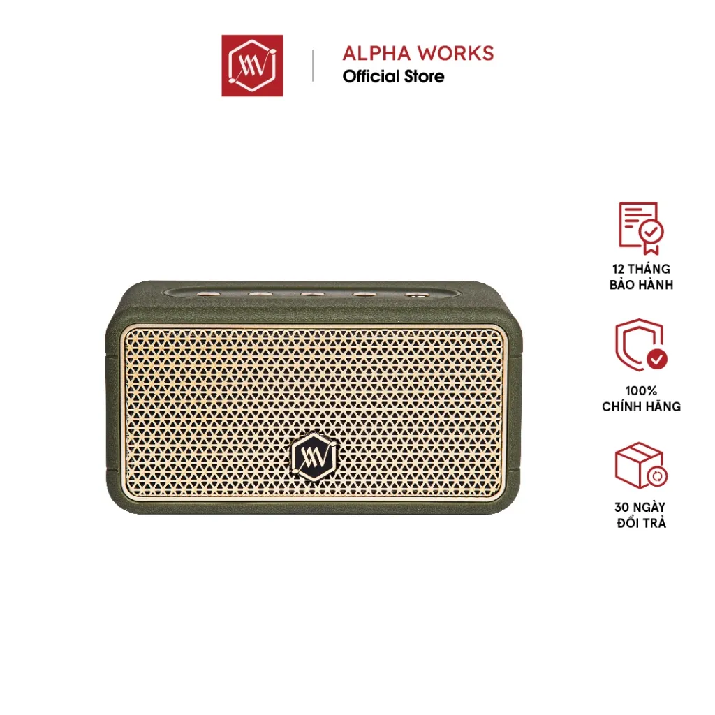 Ảnh Loa Bluetooth Alpha Works W38 - Hàng Chính hãng PGI 2