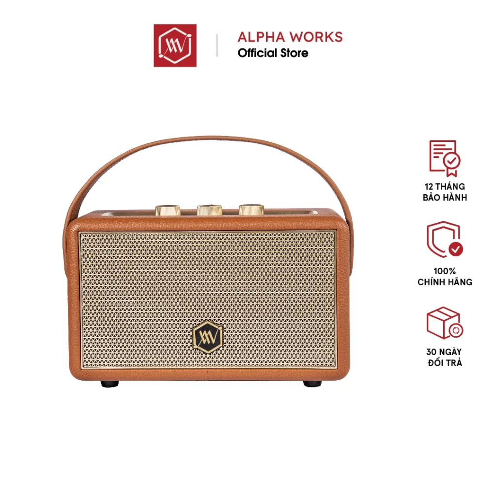 Ảnh Loa Bluetooth Alpha Works W88 - Hàng Chính hãng PGI 1