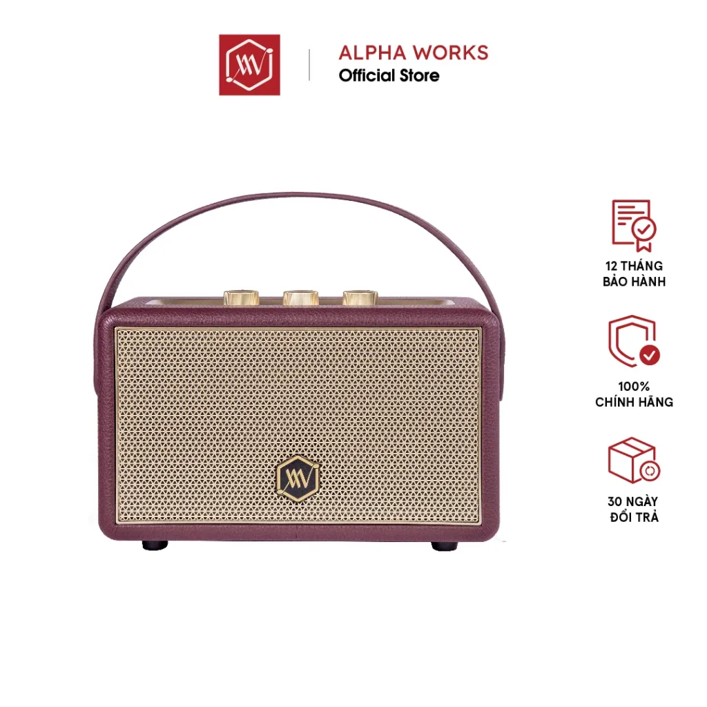 Ảnh Loa Bluetooth Alpha Works W88 - Hàng Chính hãng PGI 3