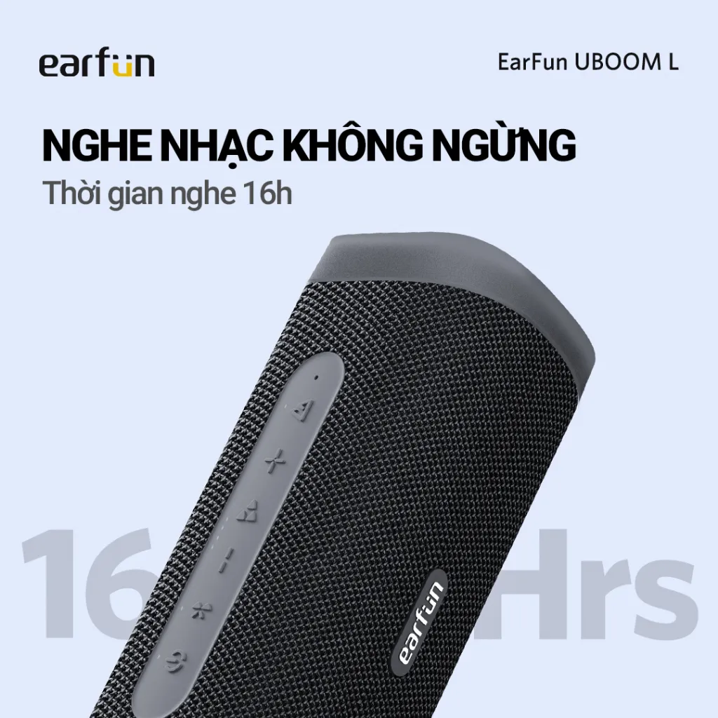 Ảnh Loa bluetooth di động EarFun UBOOM L kết nối App, Chống nước IP67, Pin 16 giờ, công suất 28W 2