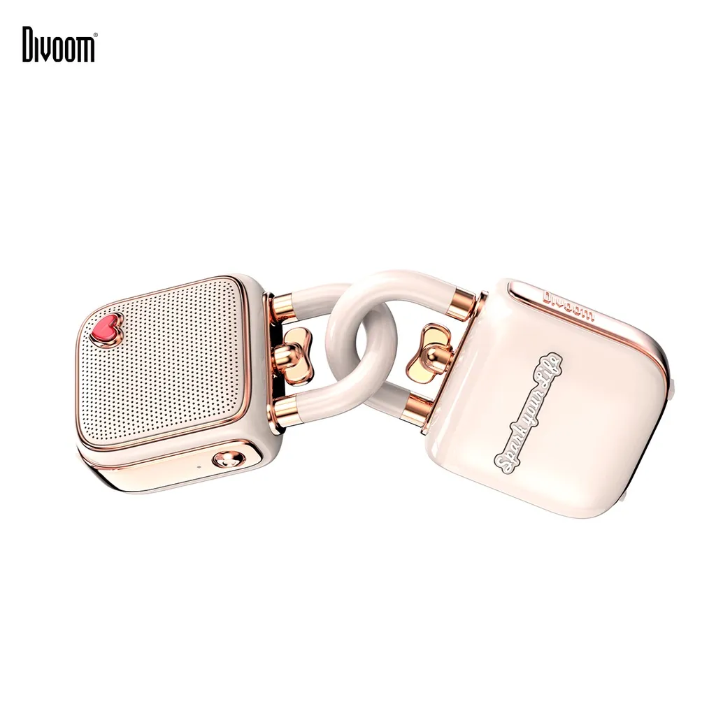 Ảnh Loa Bluetooth Divoom Lovelock Pink công suất 5W kiểu dáng dễ thương 3
