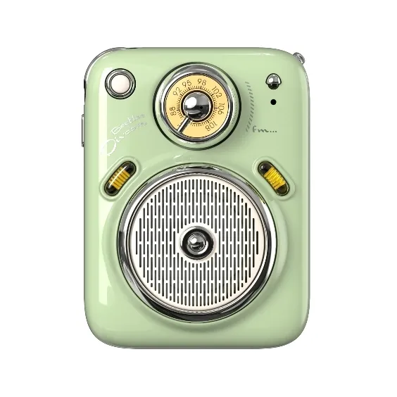 Ảnh Loa bluetooth Divoom-Beetles-FM II phiên bản nâng cấp, thiết kế nhỏ gọn, cổ điển, tích hợp FM radio và thẻ nhớ 2
