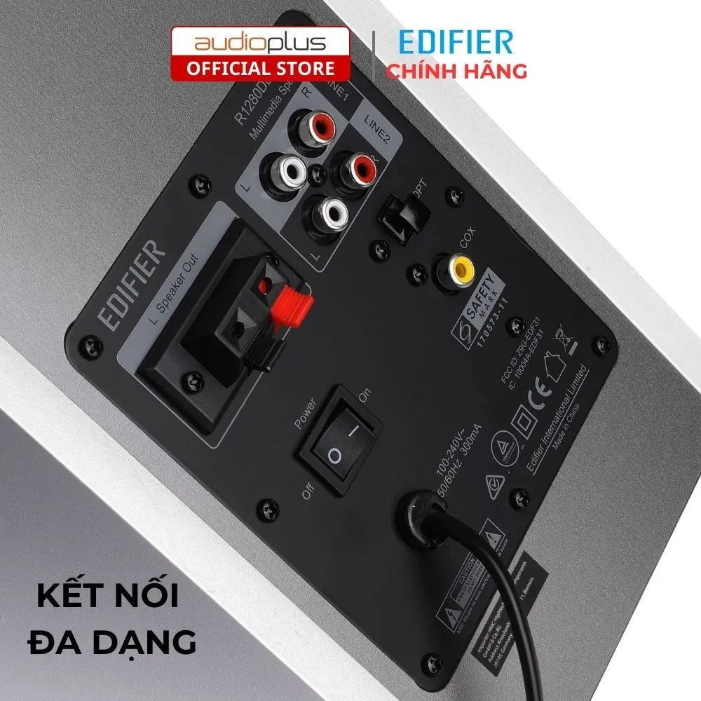 Ảnh Loa bluetooth Edifier R1280DB - Công suất 42W - Điều khiển từ xa - Hàng chính hãng 3