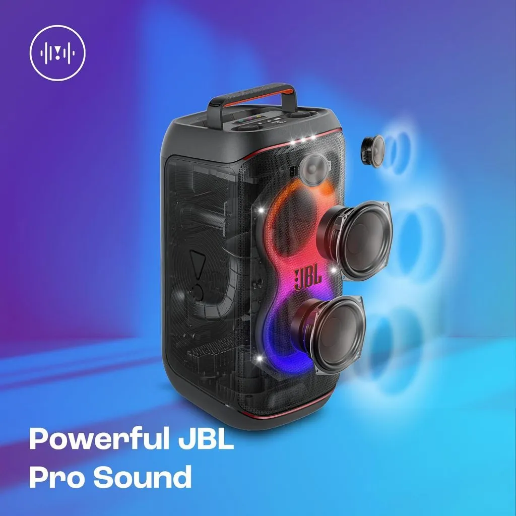 Ảnh Loa Bluetooth JBL PartyBox Club 120 - Hàng Chính Hãng 2