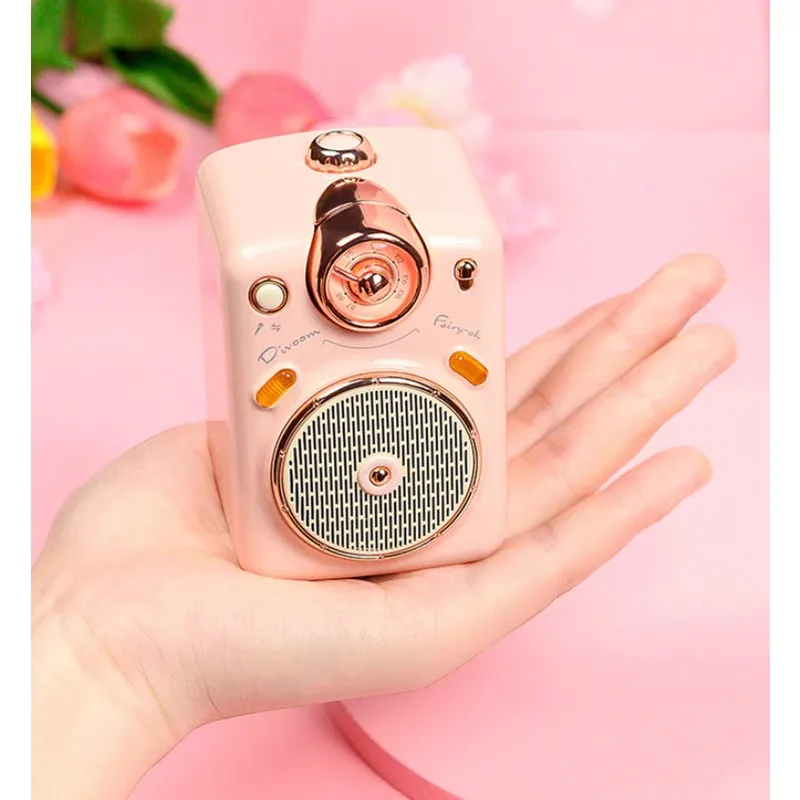 Ảnh Loa Bluetooth Karaoke Divoom Fairy-Ok công suất 10W kèm mic không dây, chất âm chân thực và sống động - BH 12 tháng 2