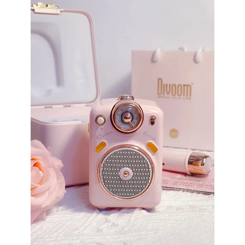 Ảnh Loa Bluetooth Karaoke Divoom Fairy-Ok công suất 10W kèm mic không dây, chất âm chân thực và sống động - BH 12 tháng 4