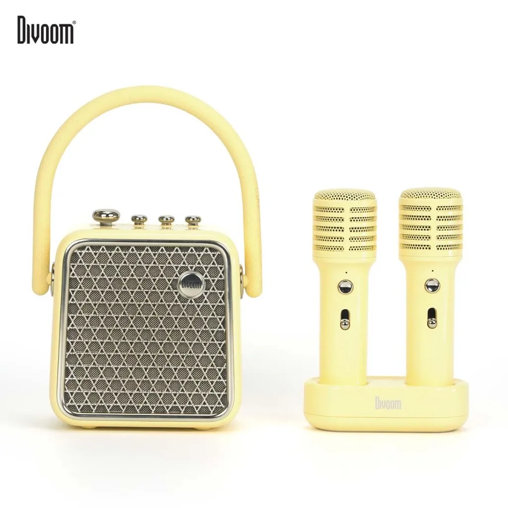 Ảnh Loa bluetooth karaoke Divoom Songbird-SE, 2 micro với 6 chế độ âm thanh, công suất loa 18W, kháng nước IPX4 2