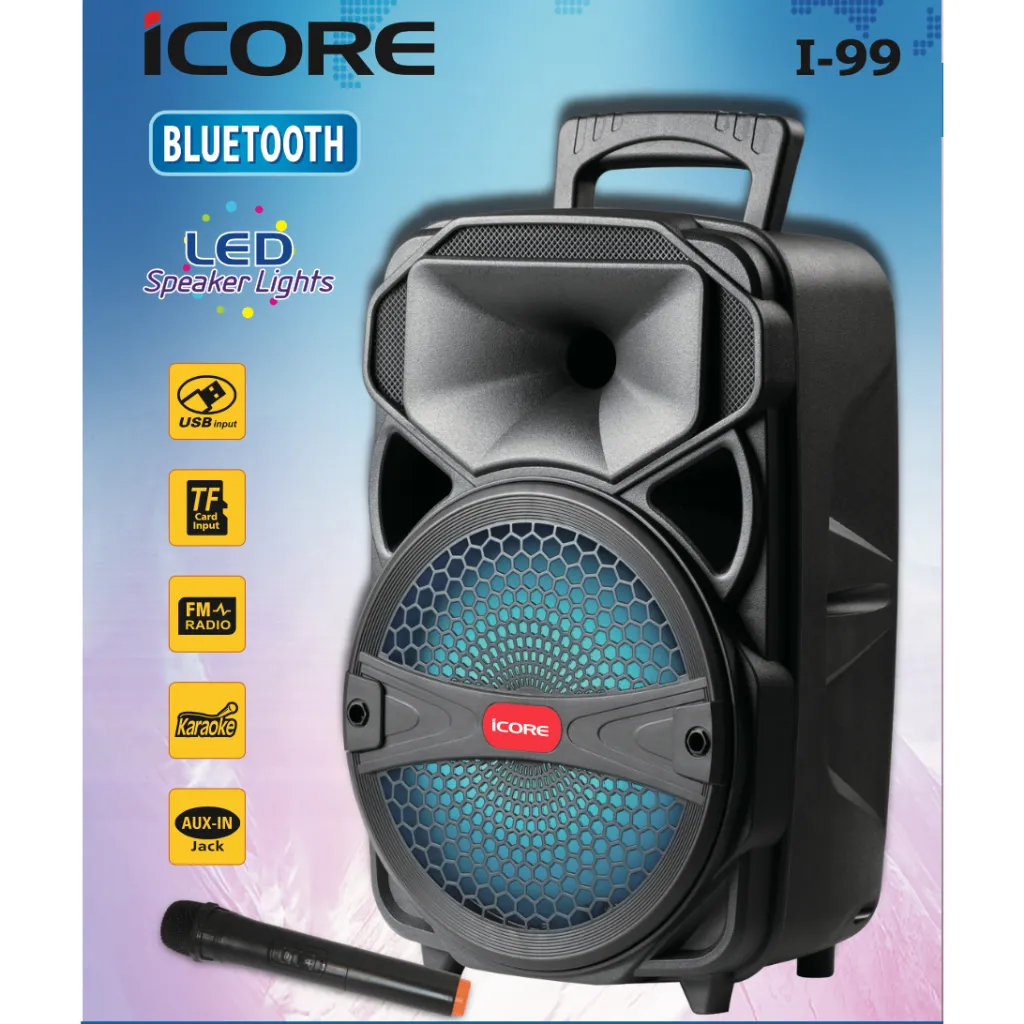 Ảnh Loa Bluetooth Karaoke Xách Tay iCore i-99 - CHÍNH HÃNG STORE 4