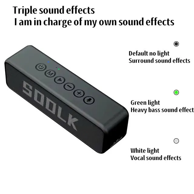 Ảnh Loa Bluetooth Không Dây Di Động SODLK TX6 Công Suất 30W | Bluetooth 5.0 | Chống Nước IPX7 | BẢO HÀNH 12 Tháng 4