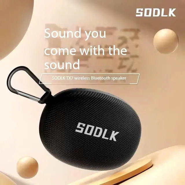 Ảnh Loa Bluetooth không dây di động SODLK TX7 Công Suất 8W | Bluetooth 5.3 |Chống nước IPX7| BẢO HÀNH 12 Tháng 3