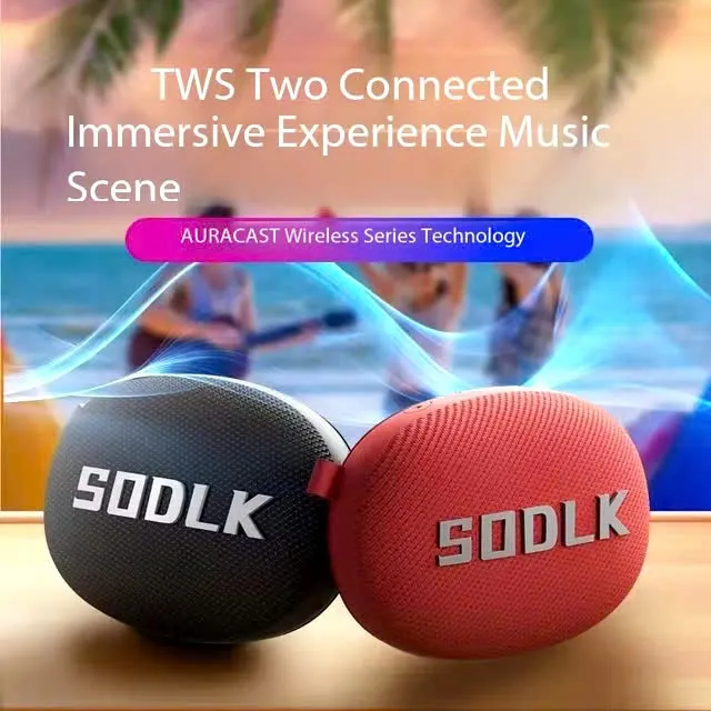 Ảnh Loa Bluetooth không dây di động SODLK TX7 Công Suất 8W | Bluetooth 5.3 |Chống nước IPX7| BẢO HÀNH 12 Tháng 4