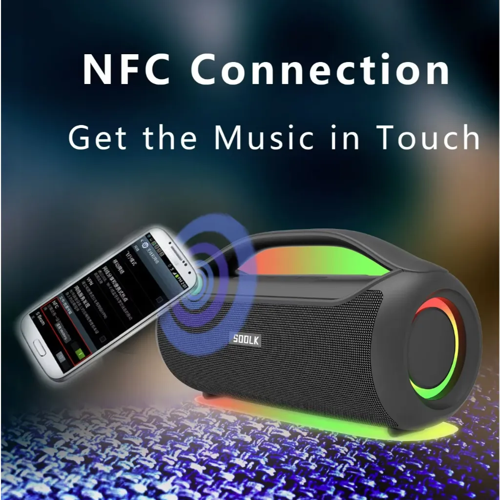 Ảnh Loa Bluetooth SODLK T300 Công Suất 100W,  Hỗ trợ TWS Kết nối NFC, Chất lượng âm thanh HIFI 4