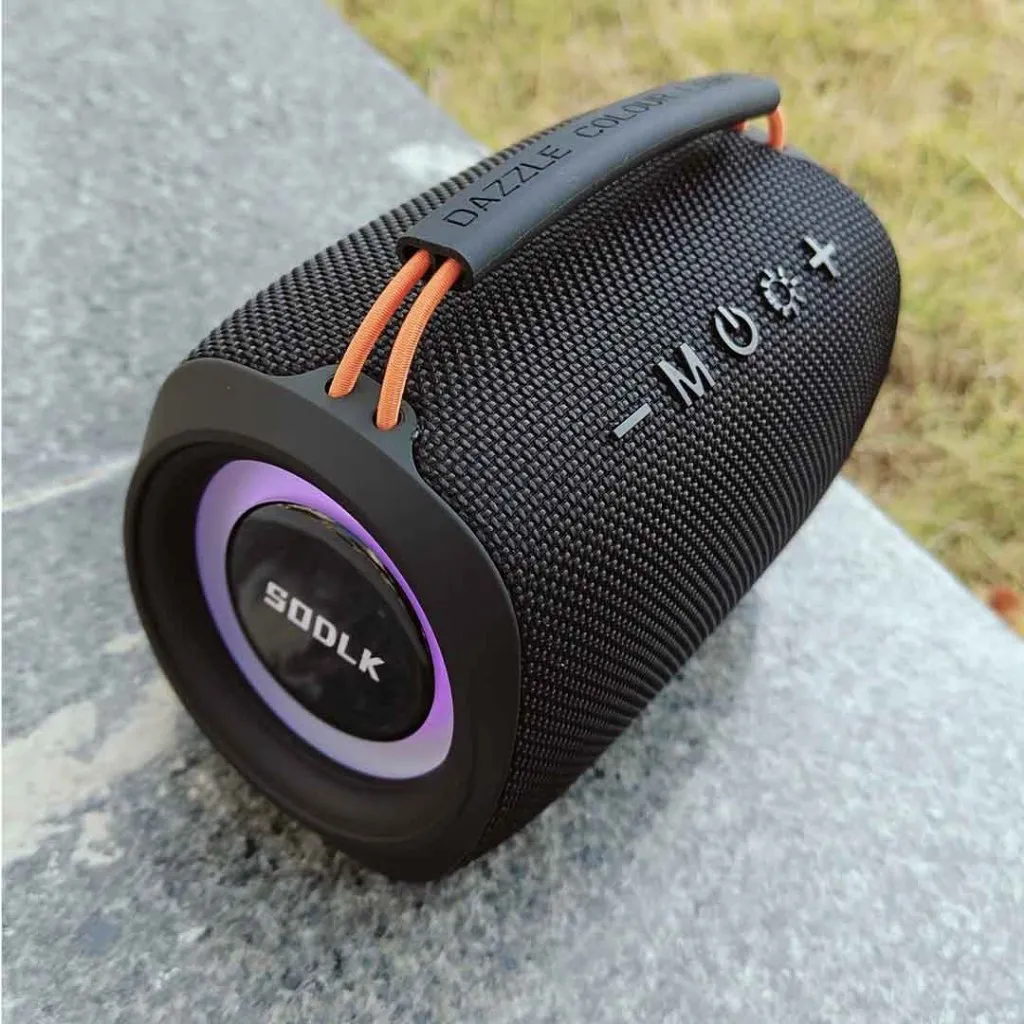 Ảnh Loa Bluetooth SODLK TX11, Loa siêu trầm Bluetooth 20W, Loa không dây di động chống nước IPX6 hỗ trợ thẻ TF TF USB 2