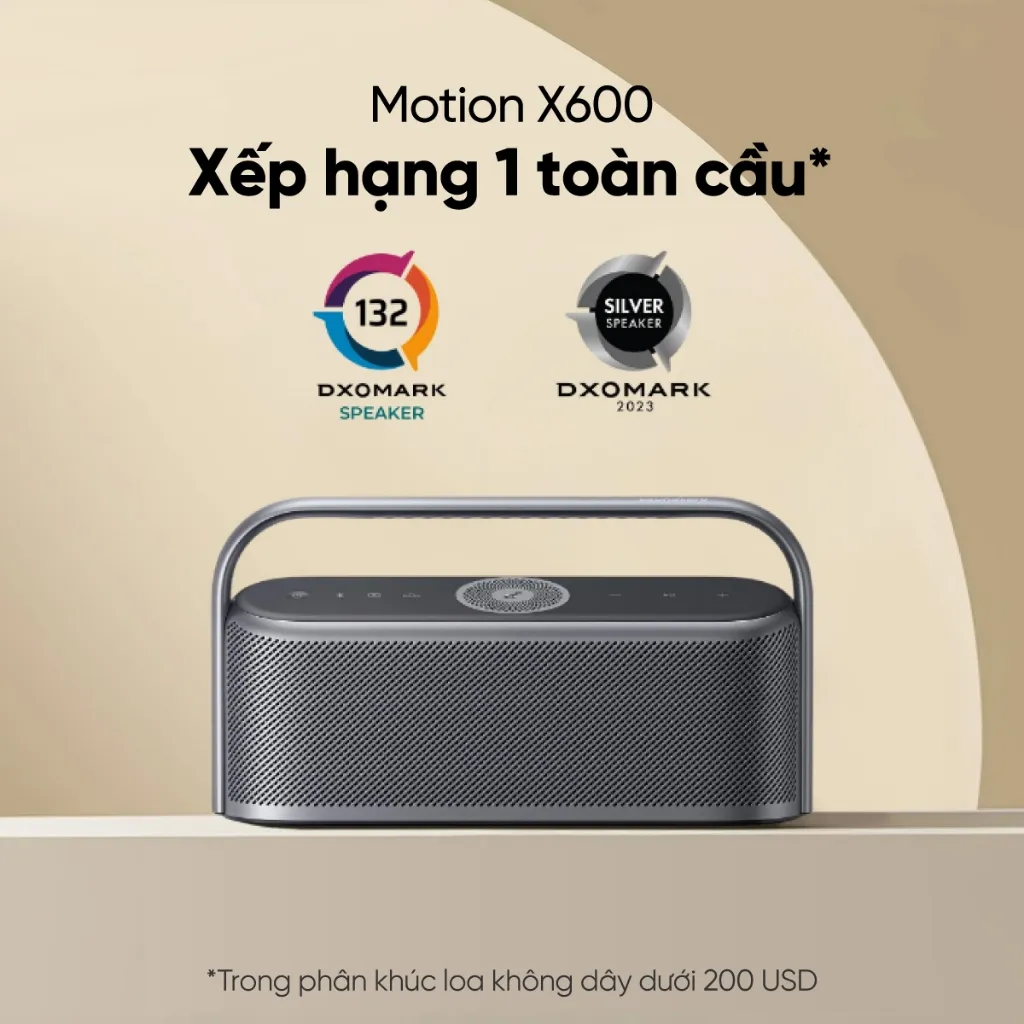 Ảnh Loa bluetooth soundcore Motion X600 | Công suất 50W | Pin 12 giờ 2