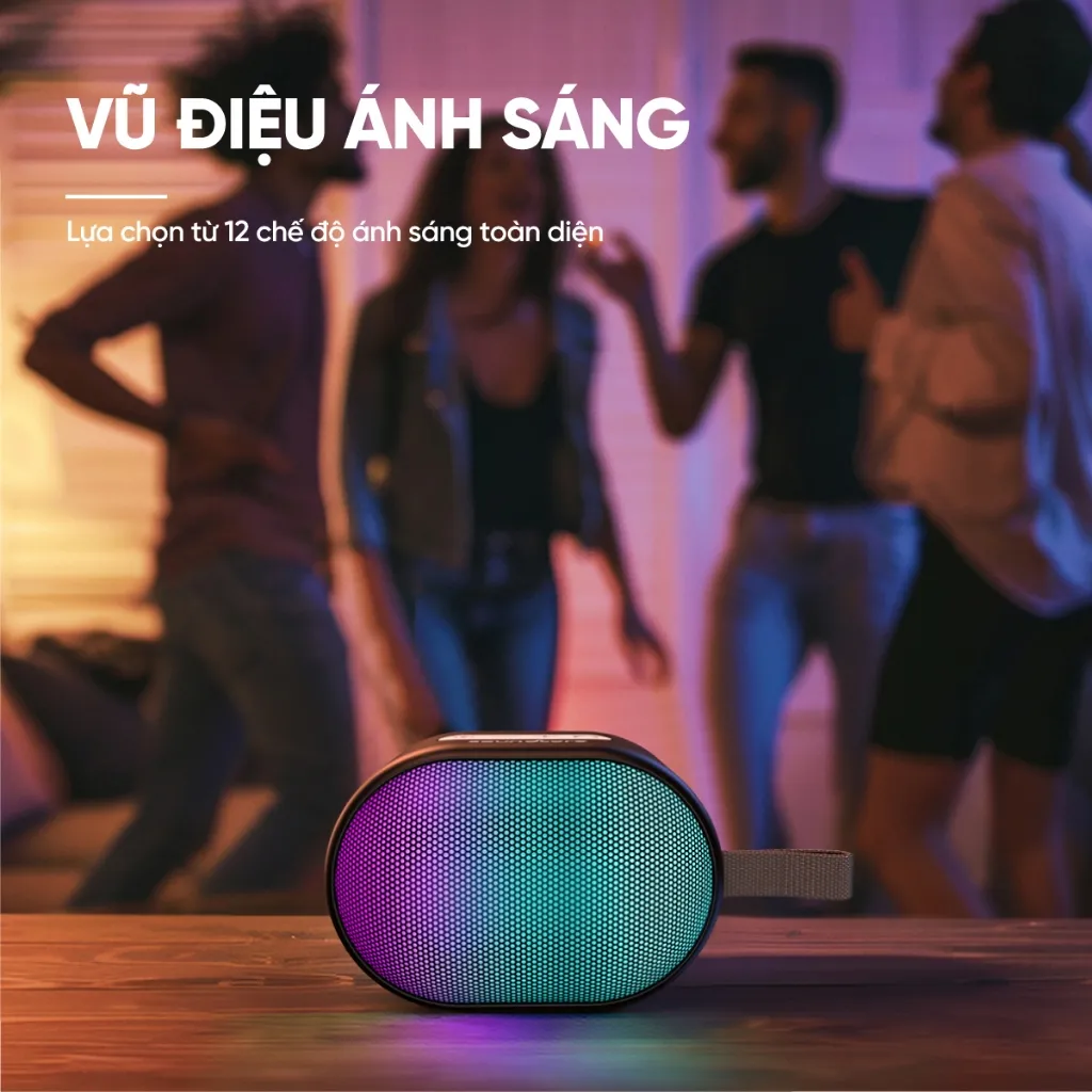 Ảnh Loa bluetooth soundcore Pyro Mini | Pin 10 giờ | 12 hiệu ứng ánh sáng 2