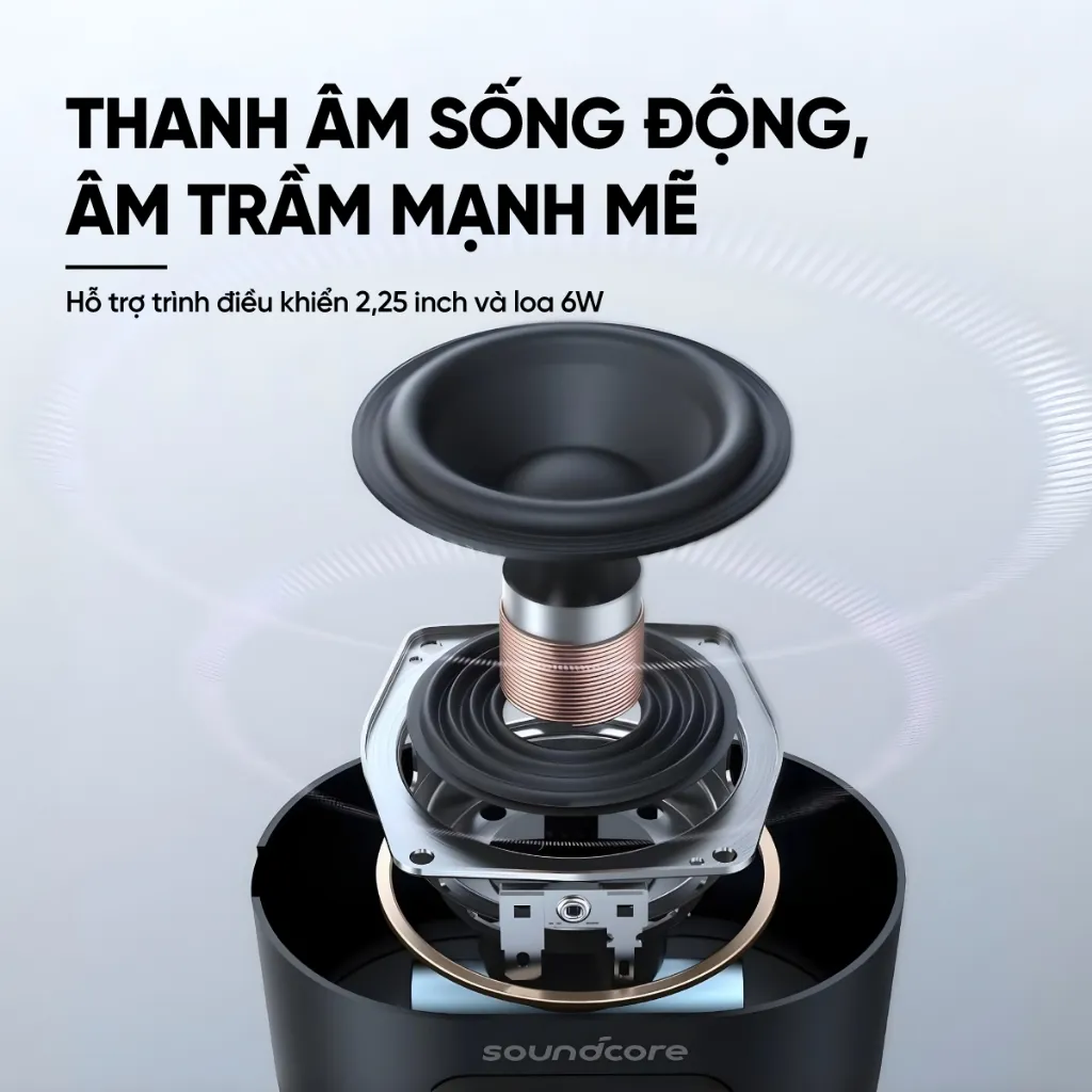 Ảnh Loa bluetooth soundcore Pyro Mini | Pin 10 giờ | 12 hiệu ứng ánh sáng 3
