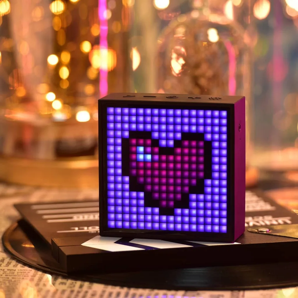 Ảnh Loa bluetooth thông minh Divoom Timebox-Evo, tích hợp màn hình LED 256 Full RGB, đồng bộ tin nhắn, cuộc gọi và thông báo 3