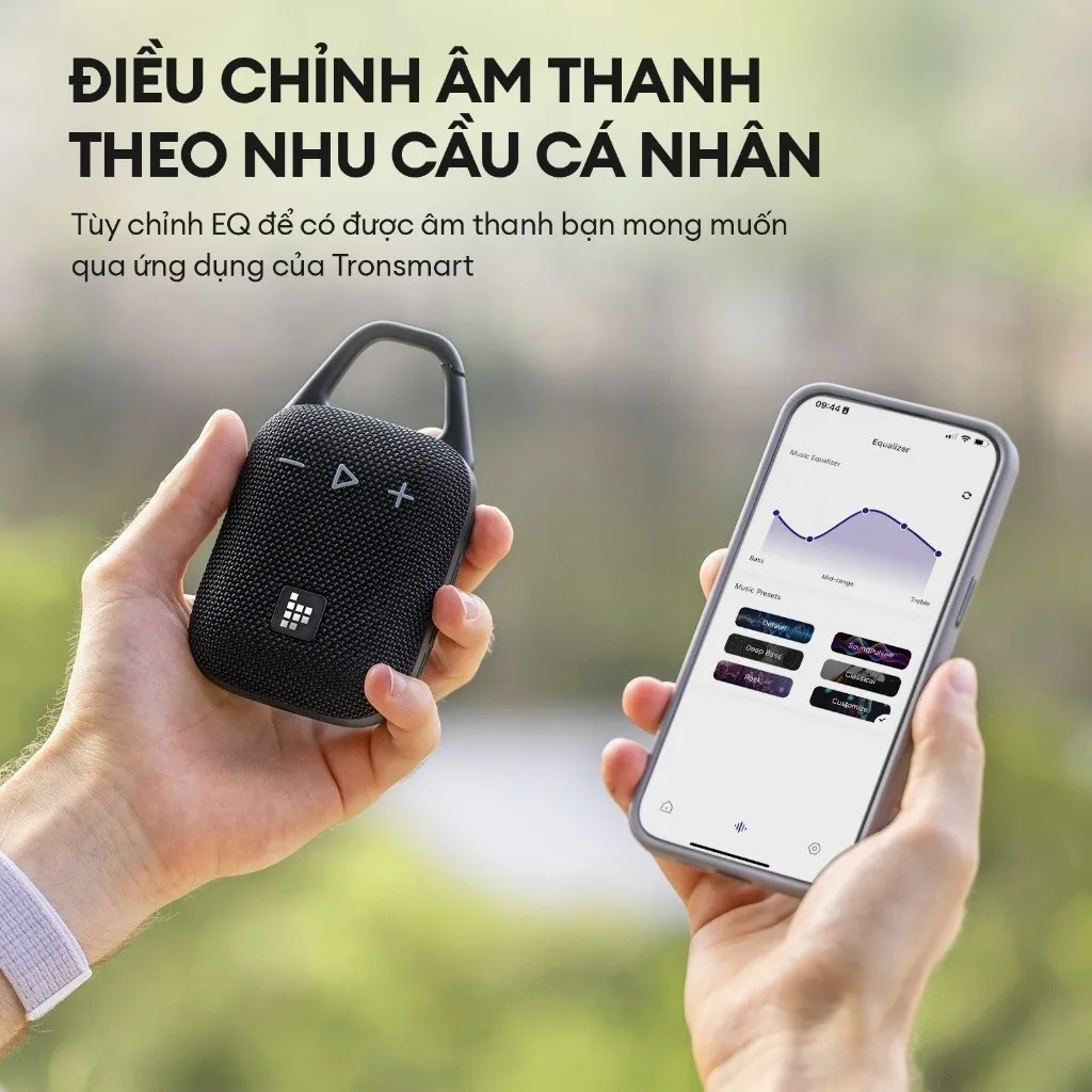 Ảnh Loa Bluetooth Tronsmart MIRTUNE H1 V5.3 | Công Suất 8W bass mạnh | Kháng nước IPX7 | 20H chơi nhạc | Bảo Hành 12 Tháng 4