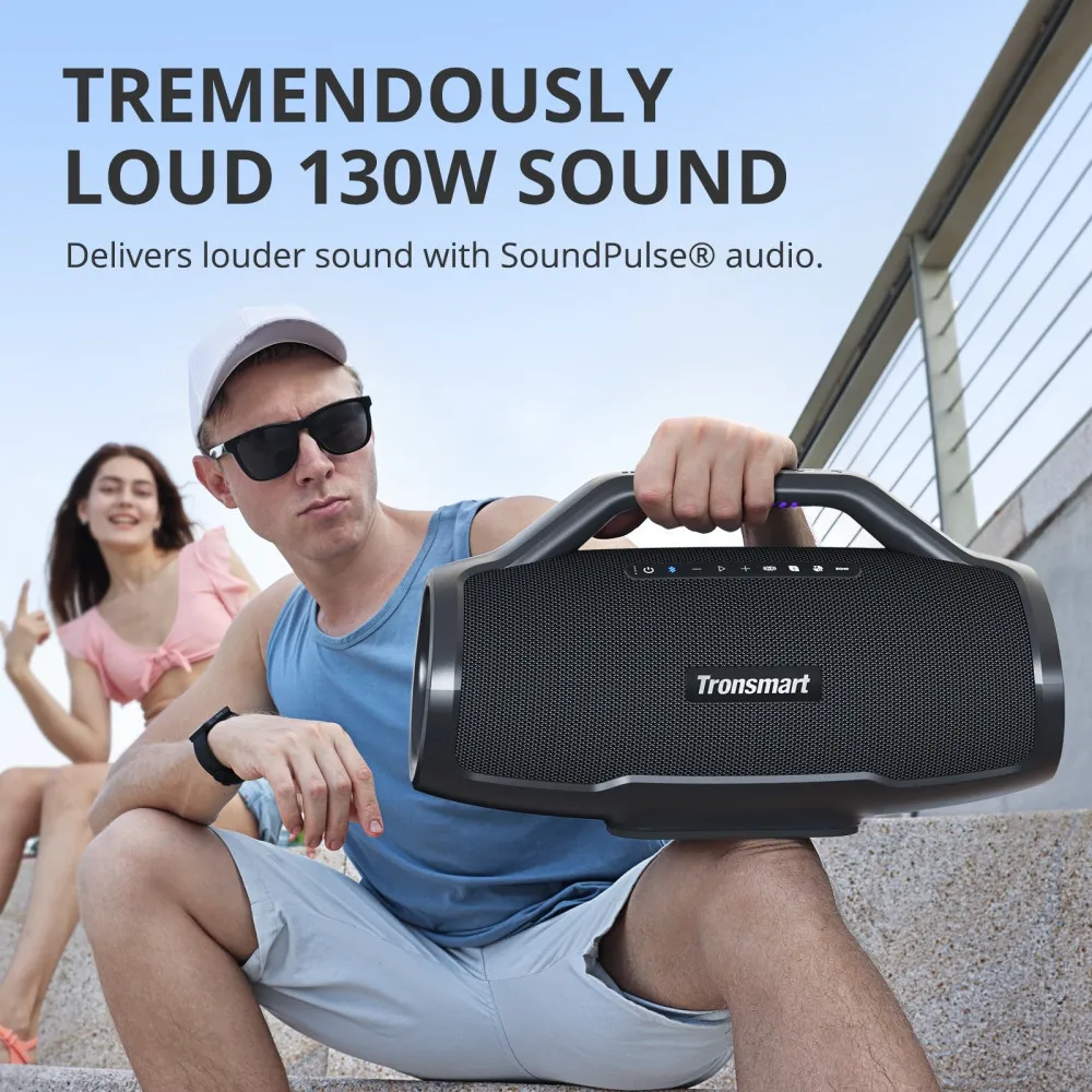 Ảnh Loa Bluetooth Tronsmart Bang Max V5.3 | Công suất 130W | Chế độ EQ tùy chỉnh | Âm Thanh 3 Chiều | Bảo hành 12 tháng 2